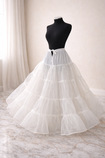 Indian Style Cancan Skirt For Bridal Dresses