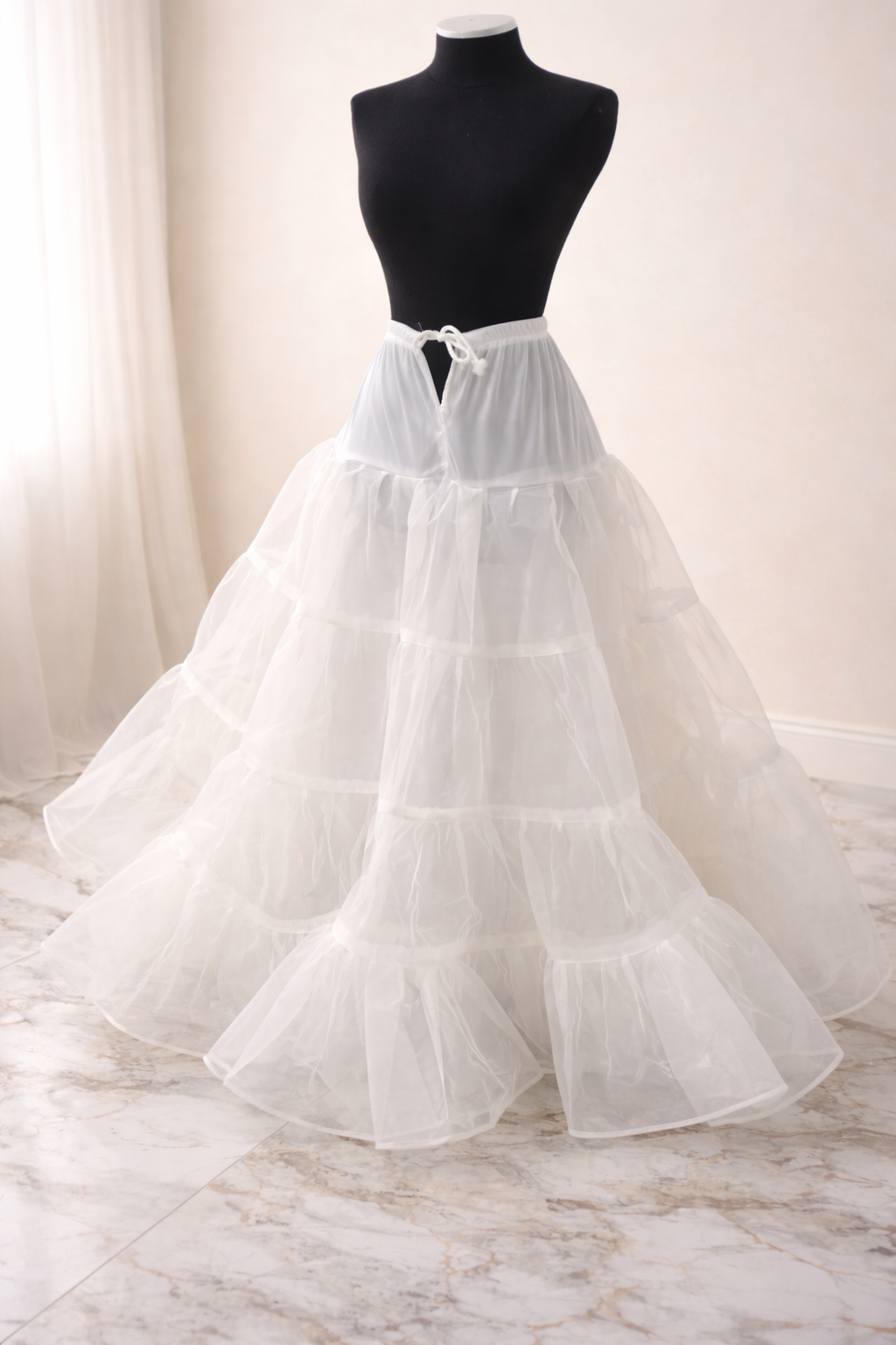 Indian Style Cancan Skirt For Bridal Dresses